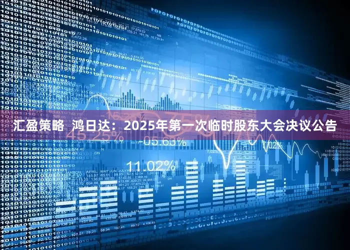 汇盈策略  鸿日达：2025年第一次临时股东大会决议公告