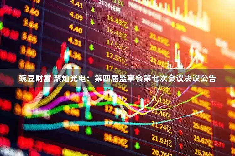 豌豆财富 聚灿光电：第四届监事会第七次会议决议公告