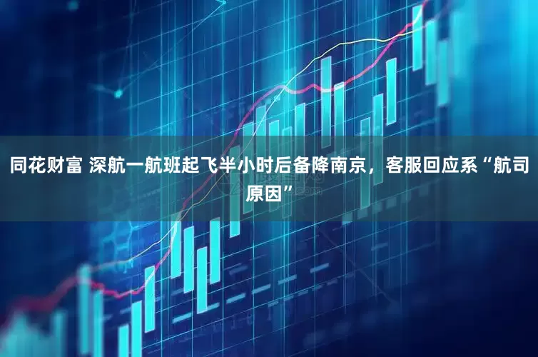 同花财富 深航一航班起飞半小时后备降南京，客服回应系“航司原因”