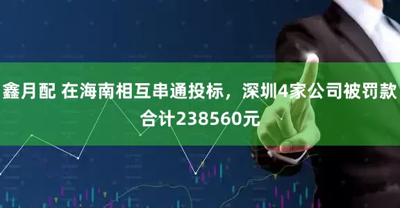 鑫月配 在海南相互串通投标，深圳4家公司被罚款合计238560元